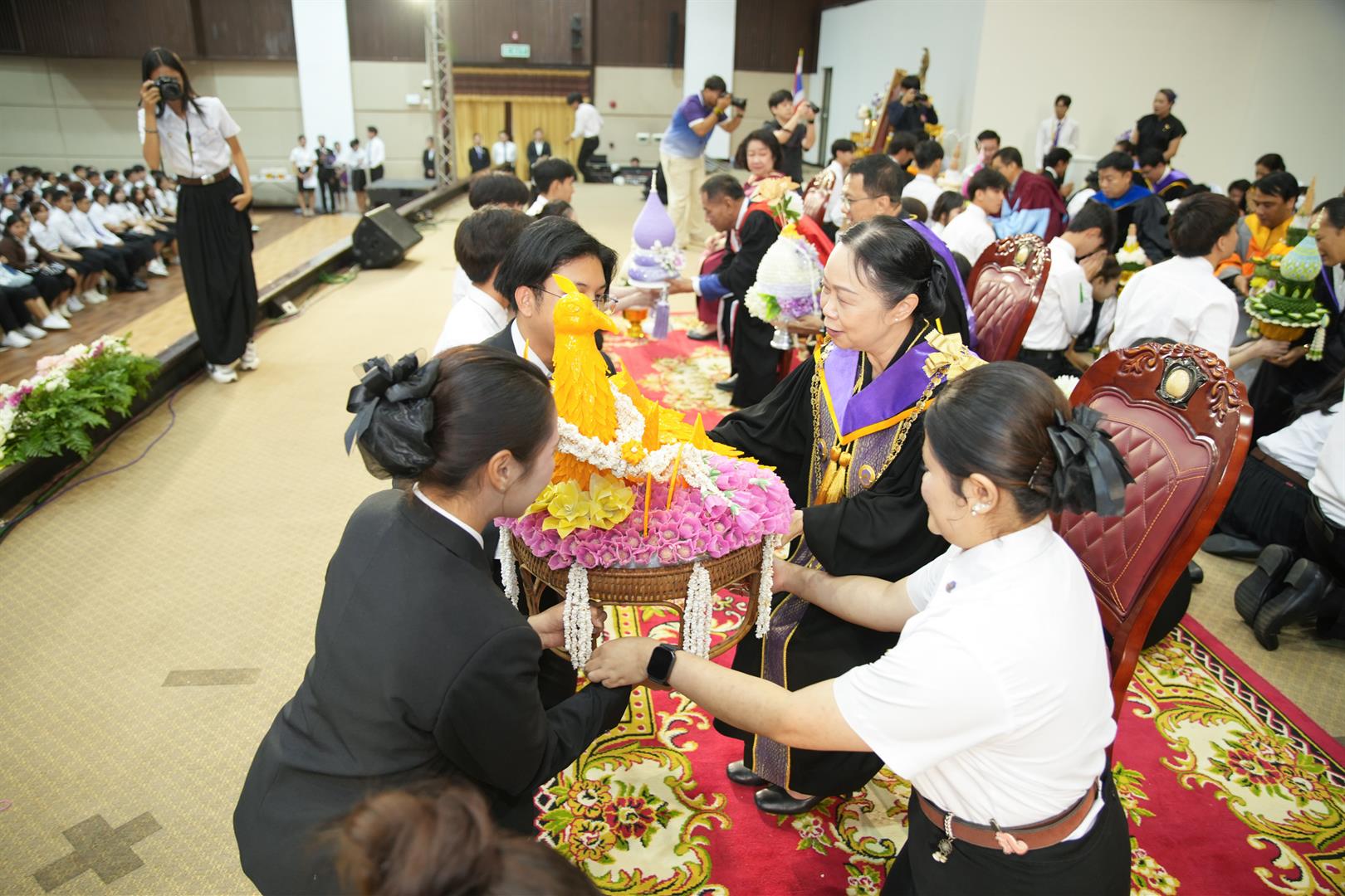 Vishnukarma Worship Ceremony at the Strengthening Alumni Connections in Engineering event