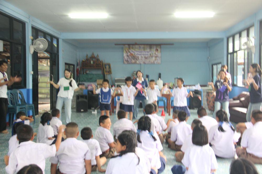 Allied Health Volunteer Community Development Project health education session
