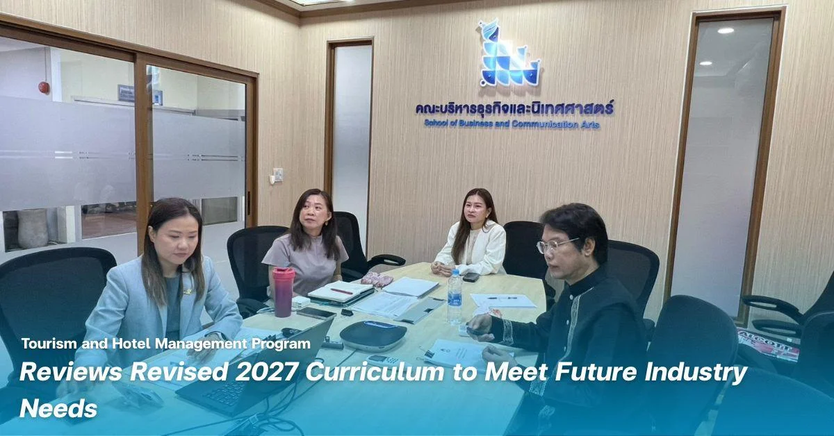 Tourism and Hotel Management Program Reviews Revised 2027 Curriculum to Meet Future Industry Needs