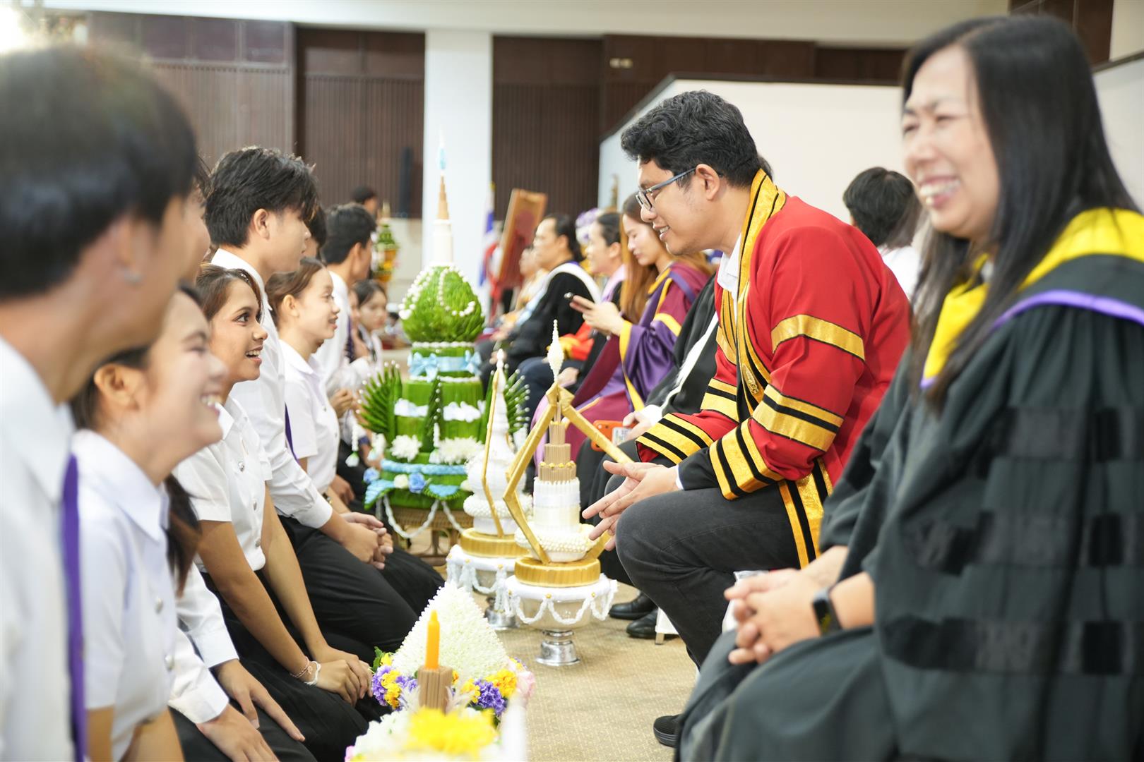Bai Sri Su Kwan Ceremony at the Strengthening Alumni Connections in Engineering event