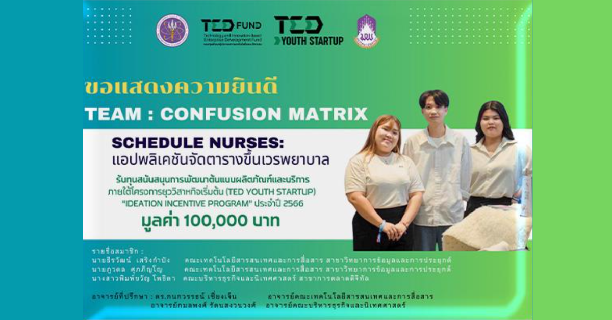 Confusion Matrix Team, Schedule Nurses application