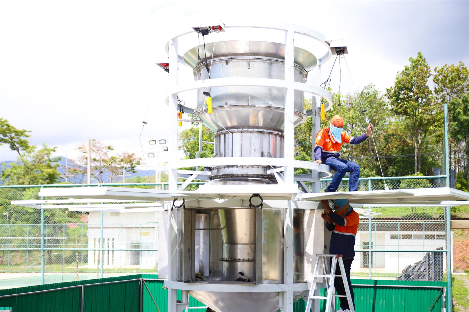 Fahsai 2 at Phayao Enhanced City Air Purifier Tower RISC MQDC