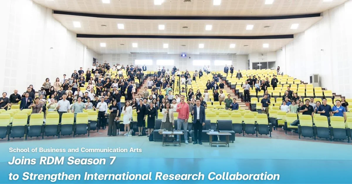 BCA UP Joins RDM Season 7 to Strengthen International Research Collaboration