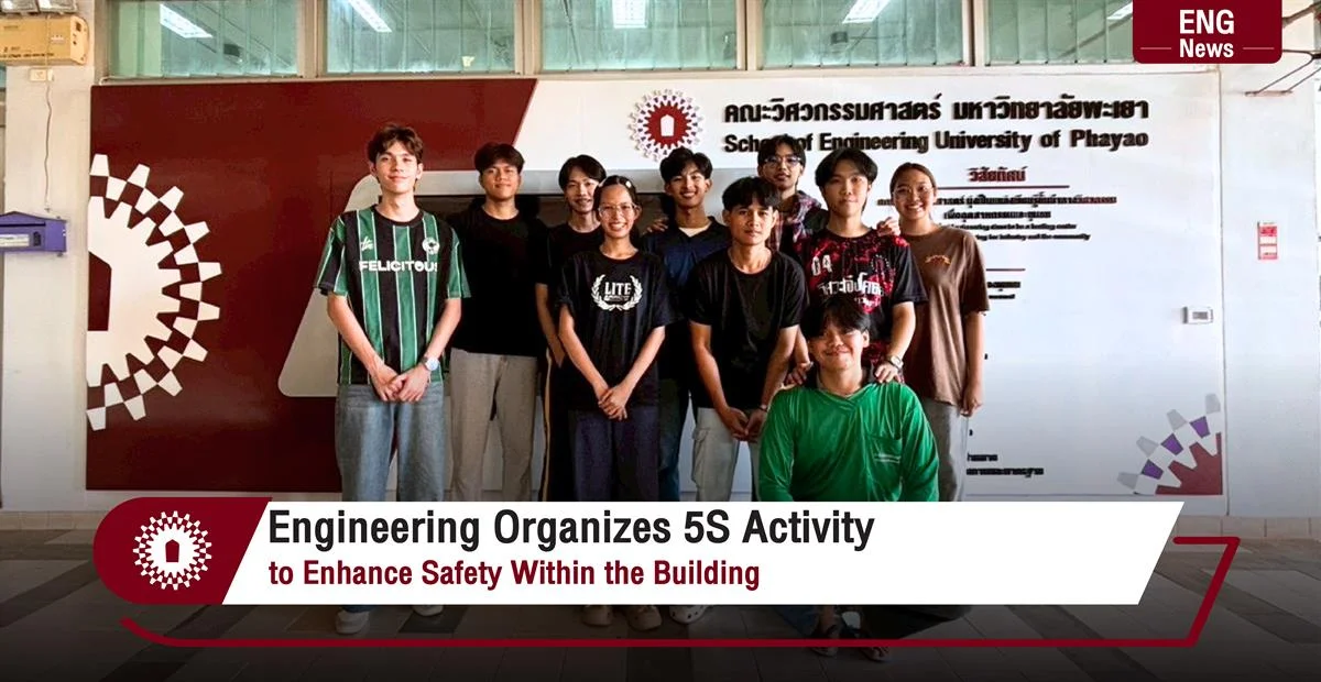 Engineering Organizes 5S Activityto Enhance Safety Within the Building