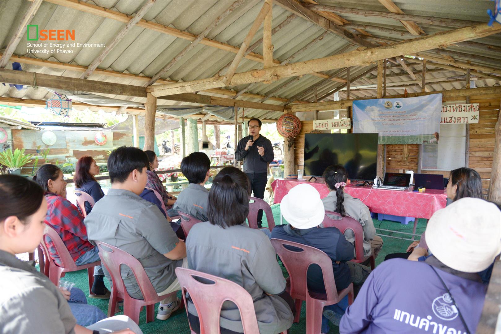 SEEN-UP on-site training workshop at Yian River Basin Community Enterprise