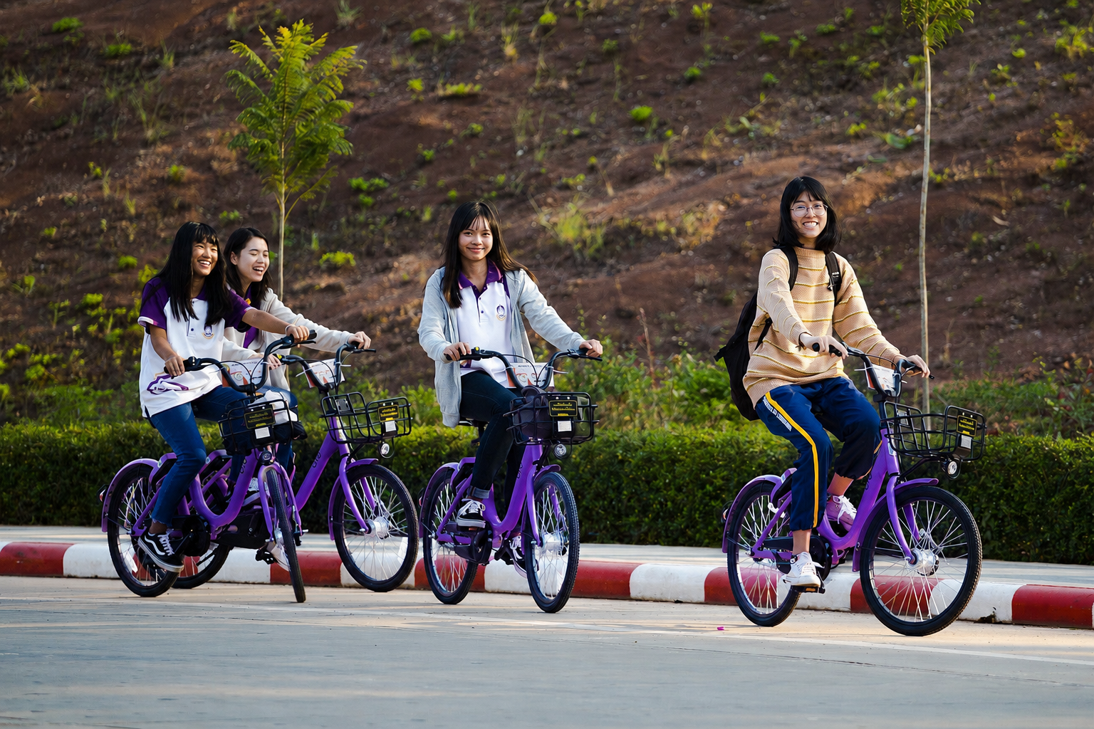 Bicycle on campus