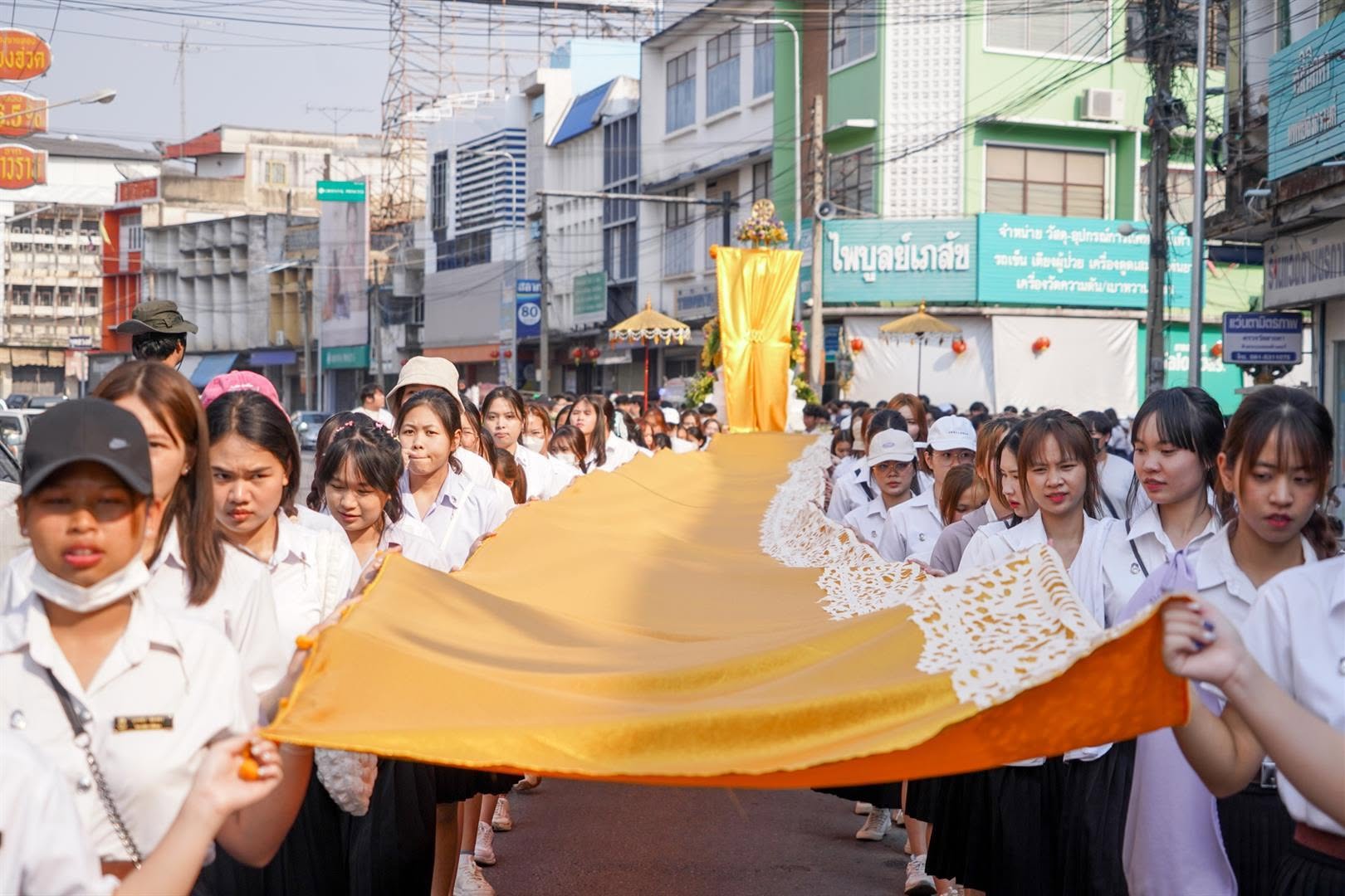 Cultural activities on campus at University of Phayao