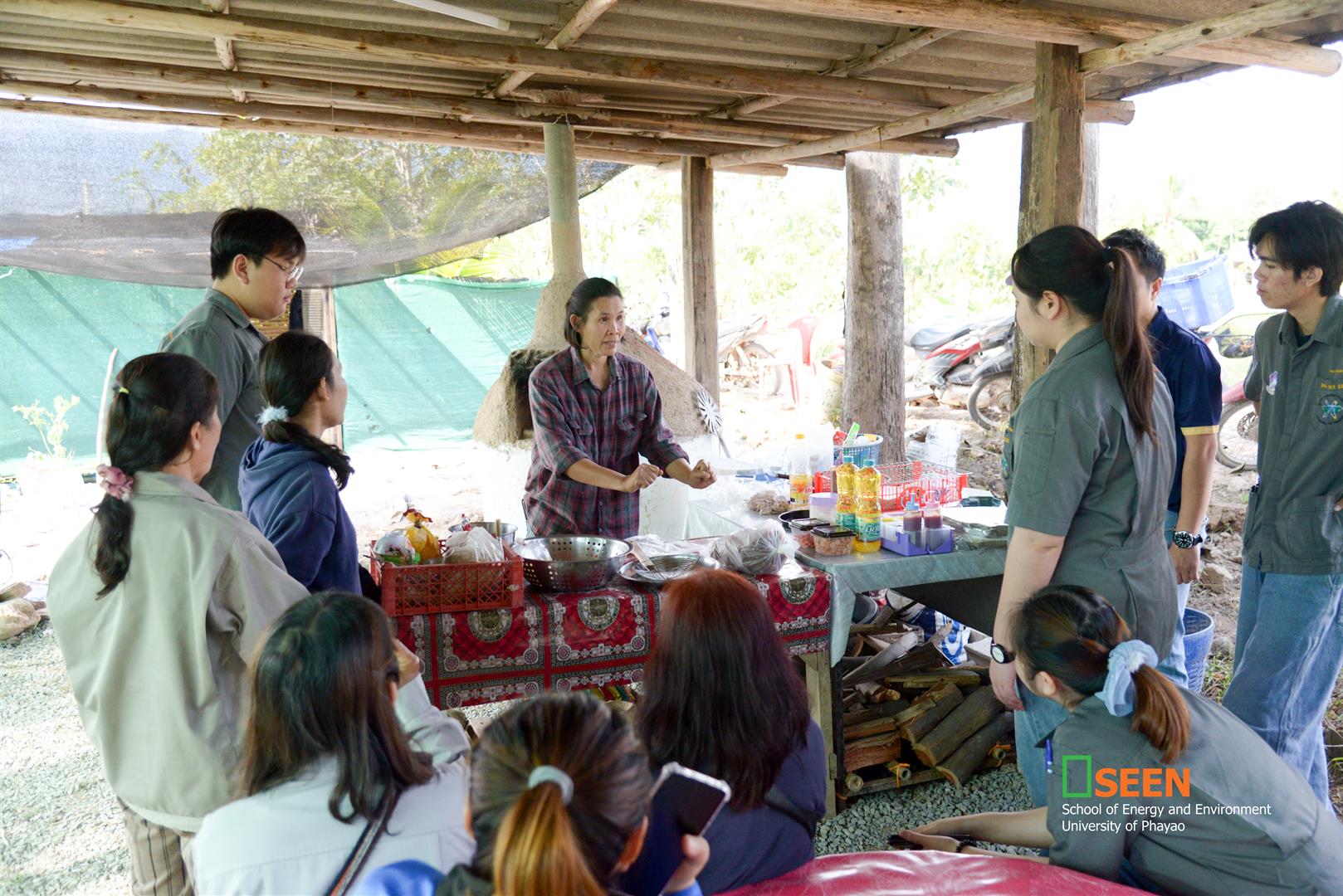 SEEN-UP on-site training workshop at Yian River Basin Community Enterprise