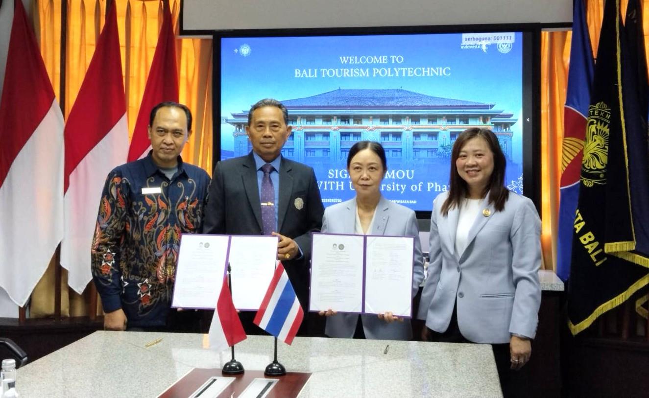 Cooperation between the University of Phayao with Bali Tourism Polytechnic, Indonesia