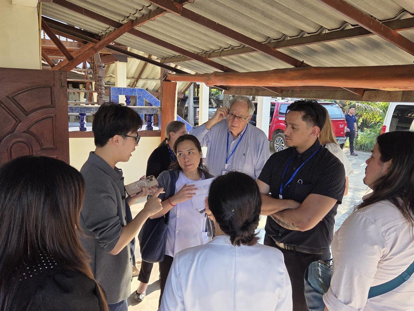 Faculty members and sixth-year pharmacy students from the University of Utah under the Global Health Pharmacy Clerkship